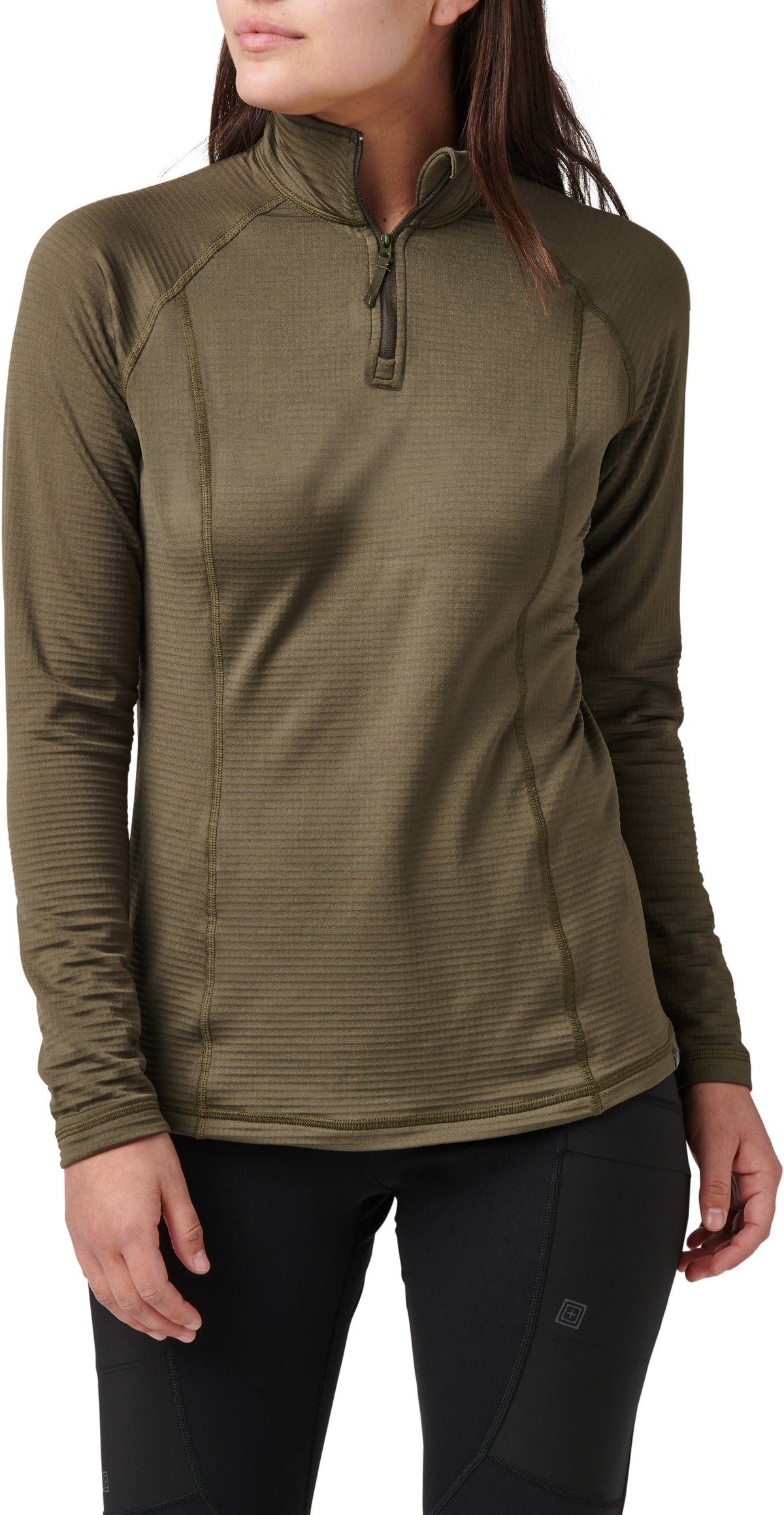 5.11 Tactical Series Shirt Stratos manches longues avec 1/4 fermeture éclair (femmes)