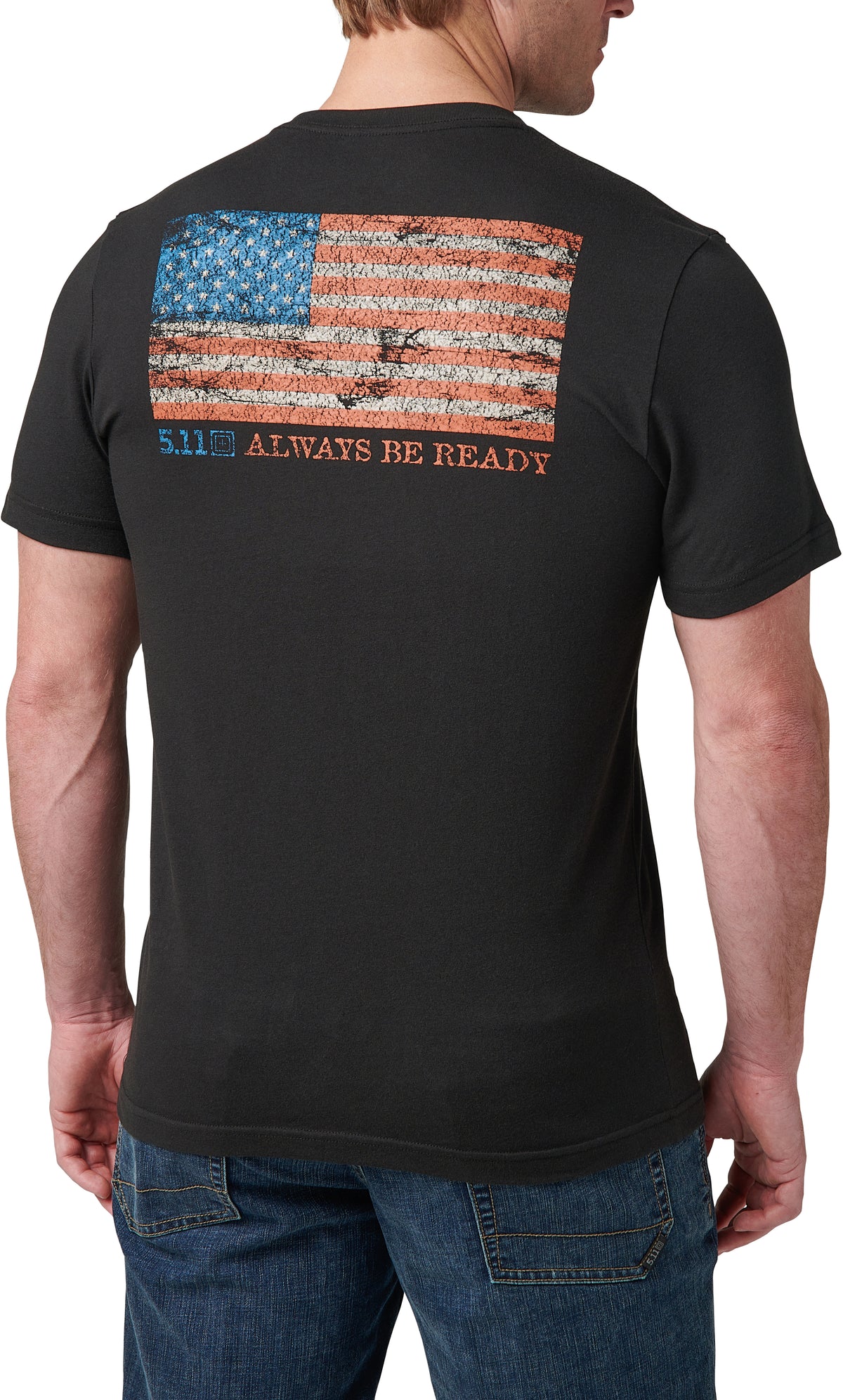 5.11 Tactical Series T-Shirt American Flag manches courtes