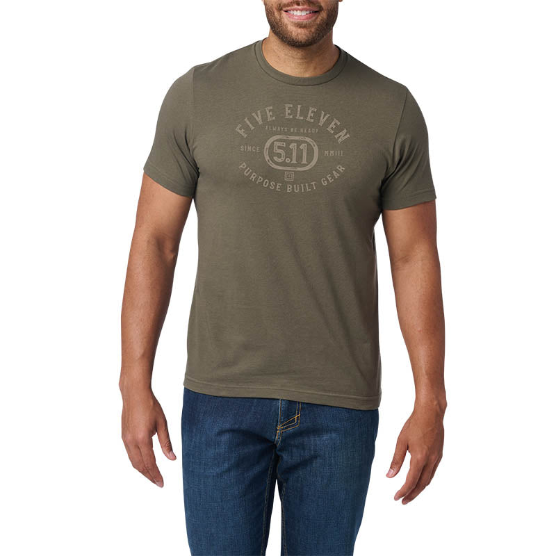 5.11 Tactical Series T-Shirt Purpose Crest V2 kurzarm