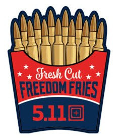 5.11 Tactical Series Freedom Fries Patch