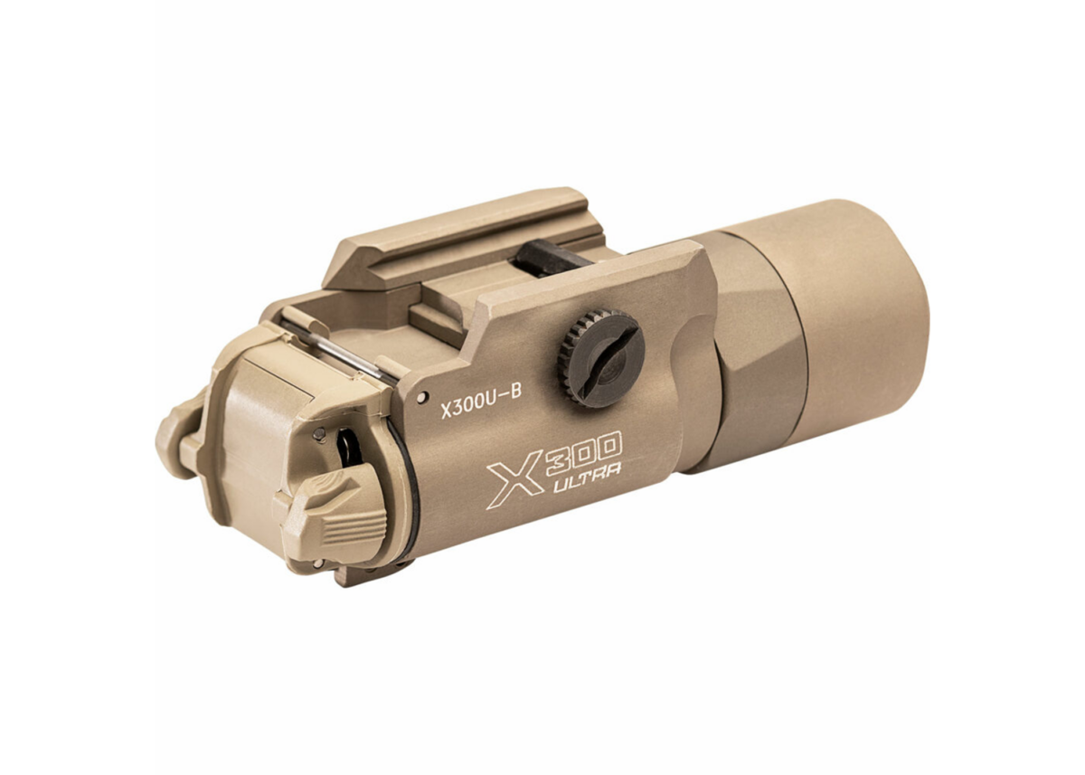 Lampe Sure Fire Tactical X300T-B Turbo LED havane