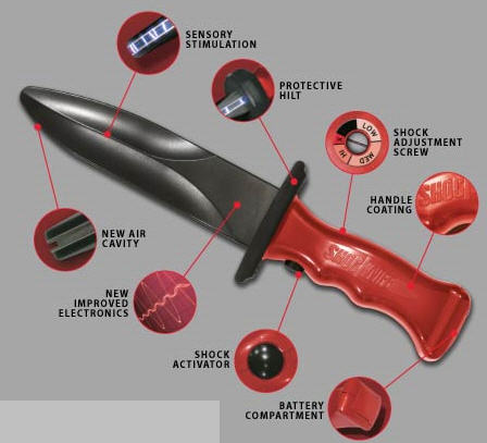 Couteau d&#39;entraînement Shocknife SK-2