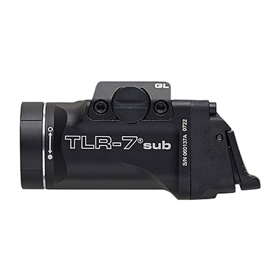 Lampe Streamlight Tactical TLR-7 sub LED noire