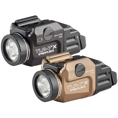 Streamlight Lampe Tactical TLR-7 X avec pile CR123A flat dark earth