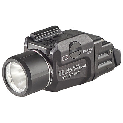 Streamlight Lampe Tactical TLR-7 HL-X USB avec batterie rechargeable noire