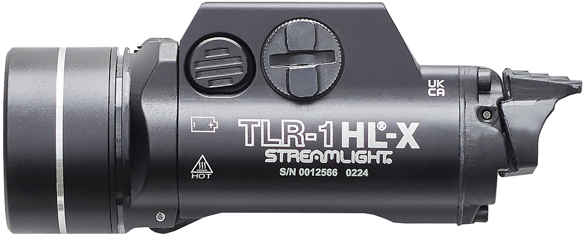 Streamlight Lampe Tactical TLR-1 HL-X USB avec batterie rechargeable noire