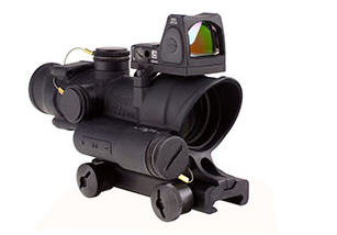 Trijicon® Appareil de visée ACOG 4x32 LED Illuminated Red Crosshair .223 avec RMR 3.25 MOA