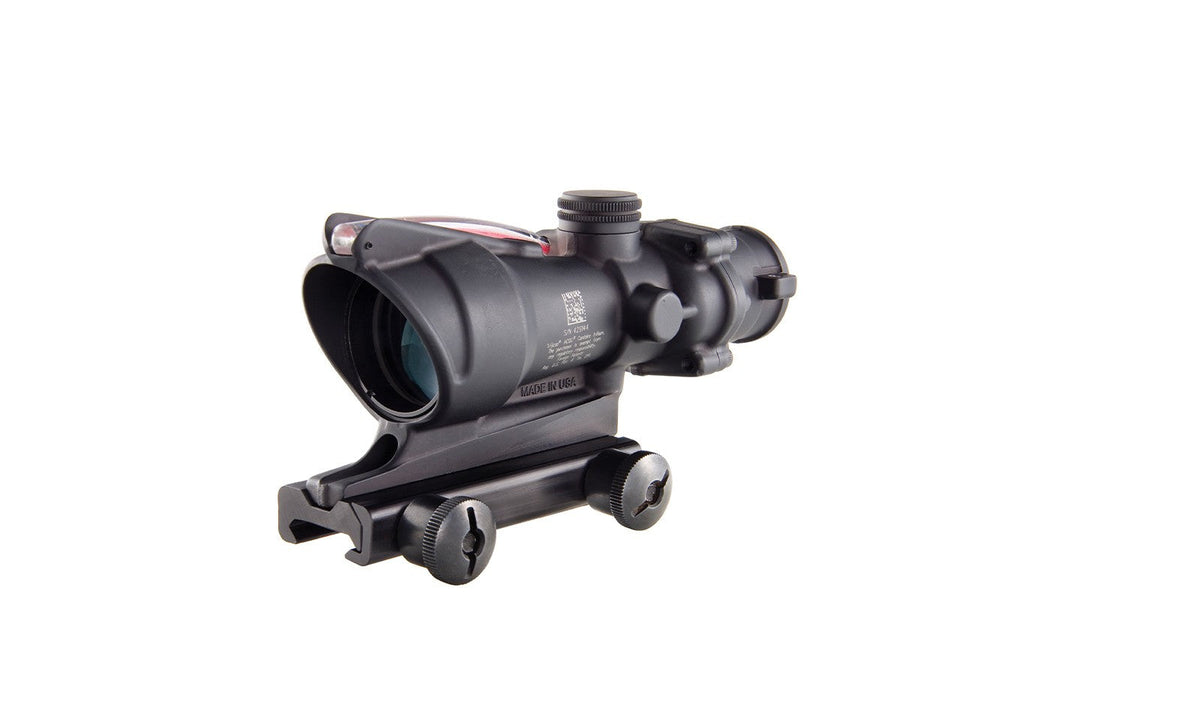 Trijicon® Visée ACOG® 4x32 Dual Illuminated Red Horseshoe/Dot .223 BAC Reticle w/ TA51 Mount