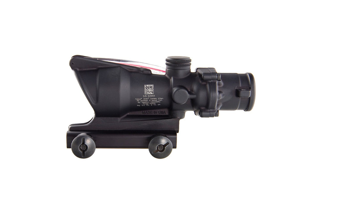 Trijicon® Visée ACOG® 4x32 Dual Illuminated Red Horseshoe/Dot .223 BAC Reticle w/ TA51 Mount