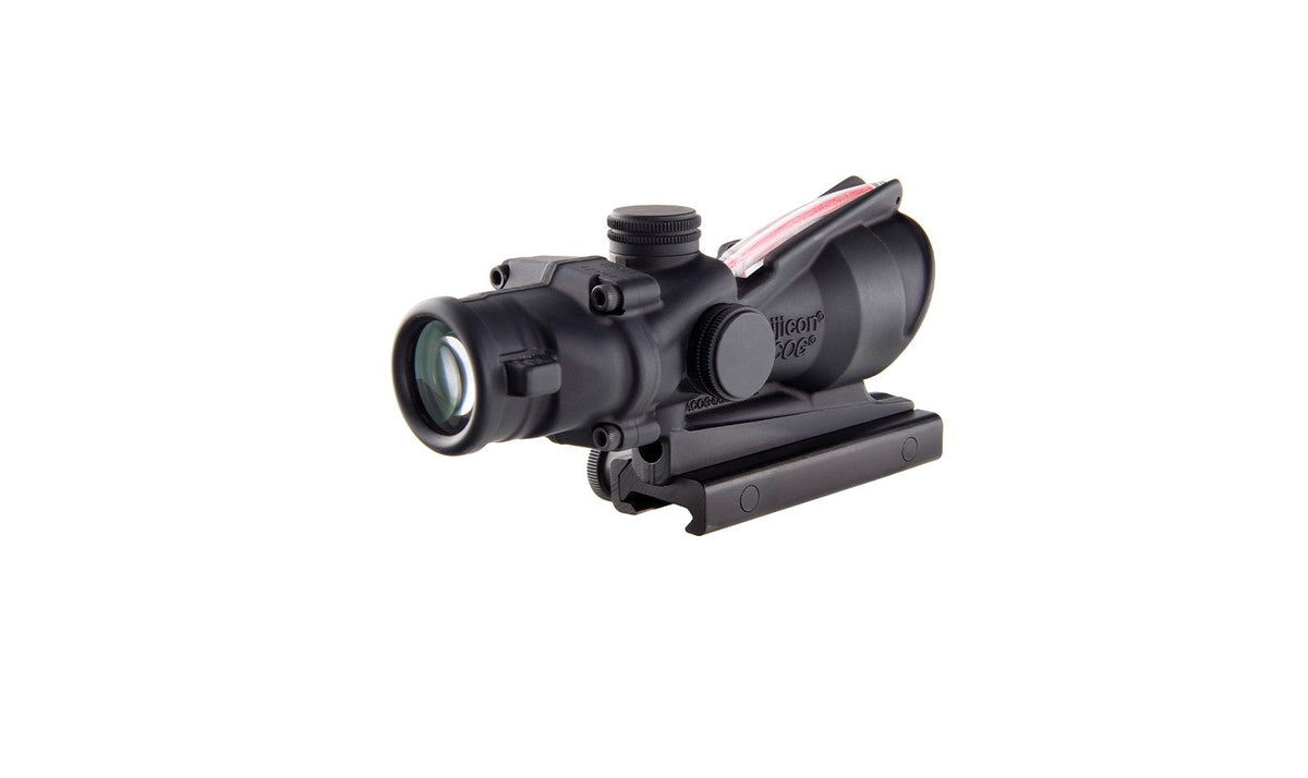 Trijicon® Visée ACOG® 4x32 Dual Illuminated Red Horseshoe/Dot .223 BAC Reticle w/ TA51 Mount