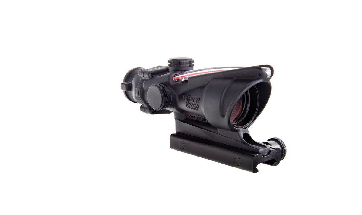 Trijicon® Visée ACOG® 4x32 Dual Illuminated Red Horseshoe/Dot .223 BAC Reticle w/ TA51 Mount